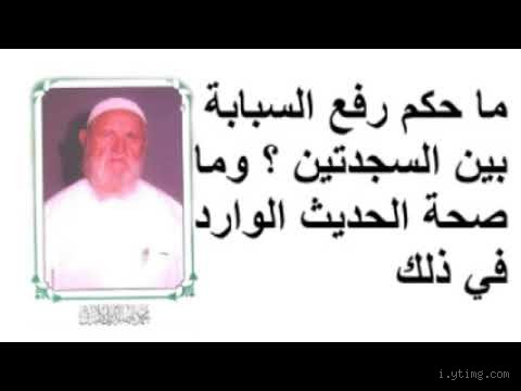 هل يجوز رفع السبابة بين السجدتين؟